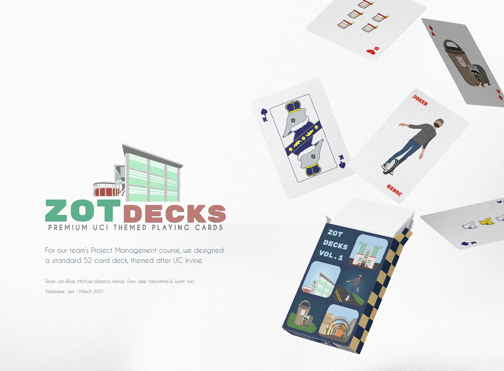 ZotDecks: UCI Themed Playing Cards (Team Project) — photo 2